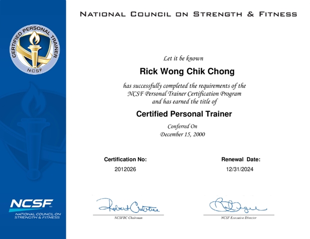 Core Conditioning Specialist  Fitness Trainer Certification